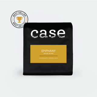 Epiphany House Blend bag featuring Best Seller badge and a gold Epiphany label