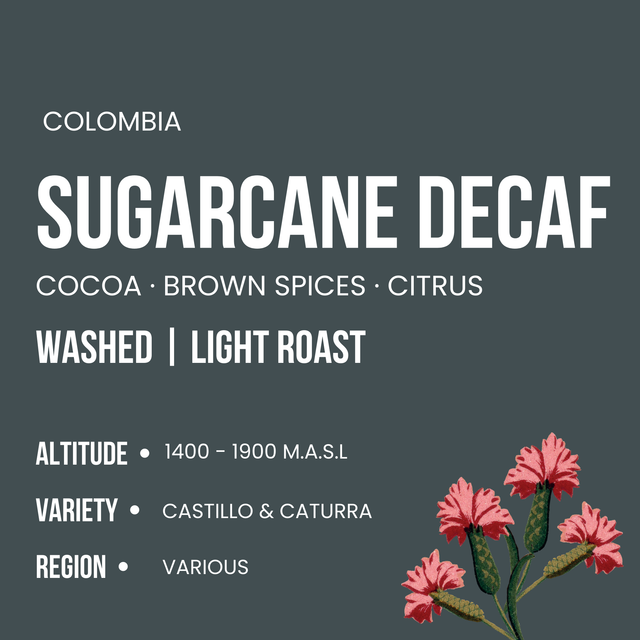 Colombia Sugarcane Decaf