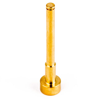 Gold brass steam valve spindle for Profitec Pro series espresso machines