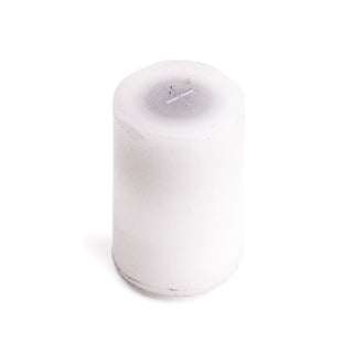 White cylindrical water tank float for Quick Mill espresso machines
