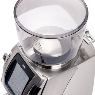 Baratza Forte BG Coffee Grinder, hopper close up, Clive Coffee - Knockout