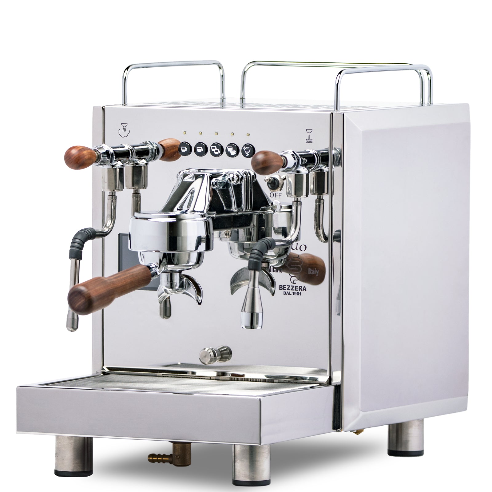 Bezzera DUO DE Dual Boiler Espresso Machine - Total Black – Whole