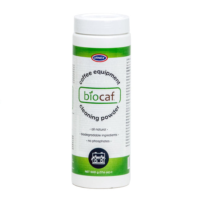 Biocaf Coffee Equipment Cleaning Powder, from Clive Coffee, knockout
