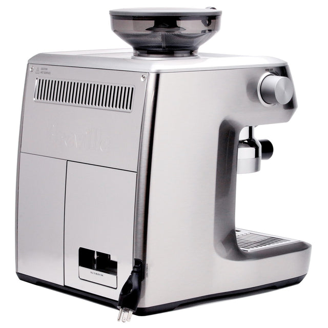 Breville Oracle Touch Espresso Machine, back view, Clive Coffee, knockout