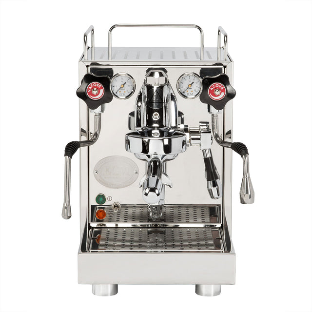 ECM Mechanika VI Slim Espresso Machine, front, from Clive Coffee, knockout