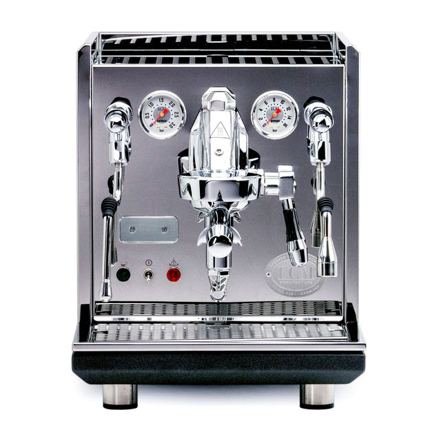 ECM Synchronika espresso machine from front, Clive Coffee - Knockout