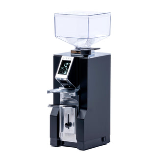 Eureka Mignon Libra espresso grinder in black knockout