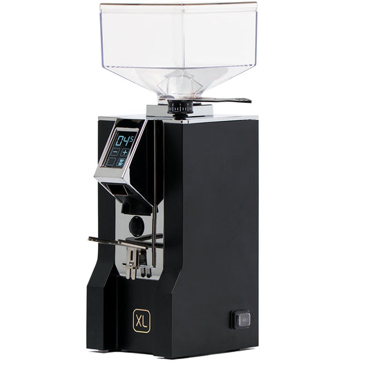 Eureka Oro Mignon XL Espresso Grinder, black, from Clive Coffee, knockout