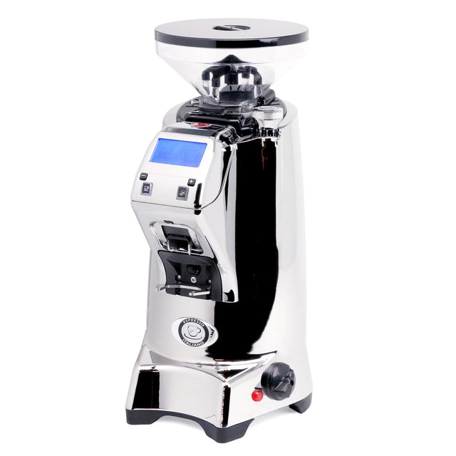 Eureka Zenith 65E High-Speed Espresso Grinder chrome, Clive Coffee - Knockout