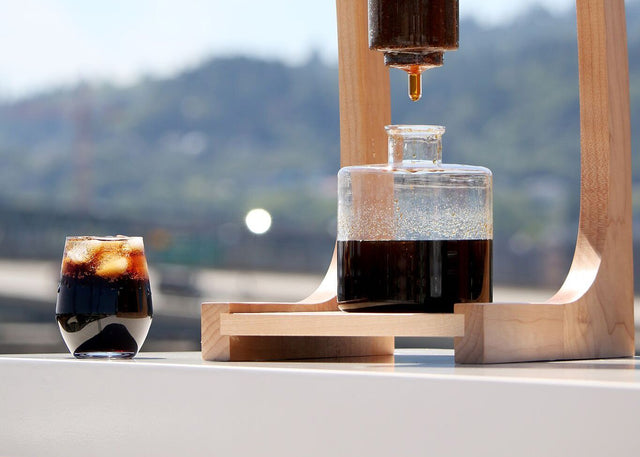 Cold Brew Decanter Bottom Beaker, Clive Coffee - Lifestyle