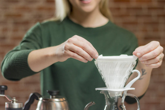 Hario V60 02 Paper Filters, Clive Coffee - Lifestyle