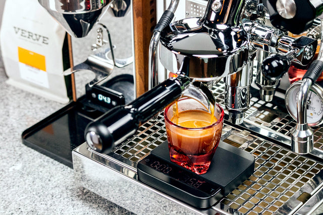 Profitec Pro 500 espresso machine with Acaia Lunar scale - lifestyle