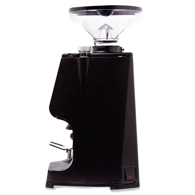 LUCCA Atom 75 Espresso Grinder, side view, from Clive Coffee, knockout