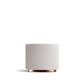 Close up of Monty cups showing rounded edges and copper base at the bottom