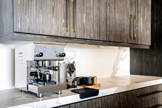 Sinonimo Essentials Tamping Set with Profitec Pro 300 Espresso Machine from Clive Coffee - Lifestyle