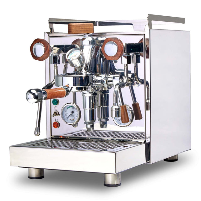 Profitec Pro 500 Espresso Machine with Flow Control and wood accents from Clive Coffee