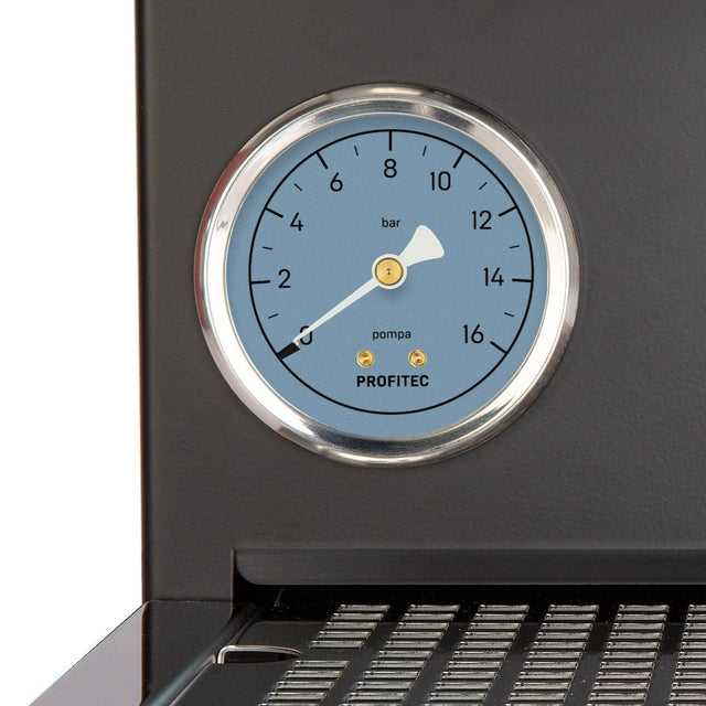 Profitec GO Espresso Machine Gauge detail from Clive Coffee
