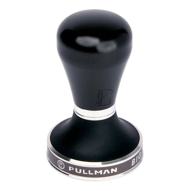Pullman Espresso Accessories Big Step Tamper in black from Clive Coffee - knockout