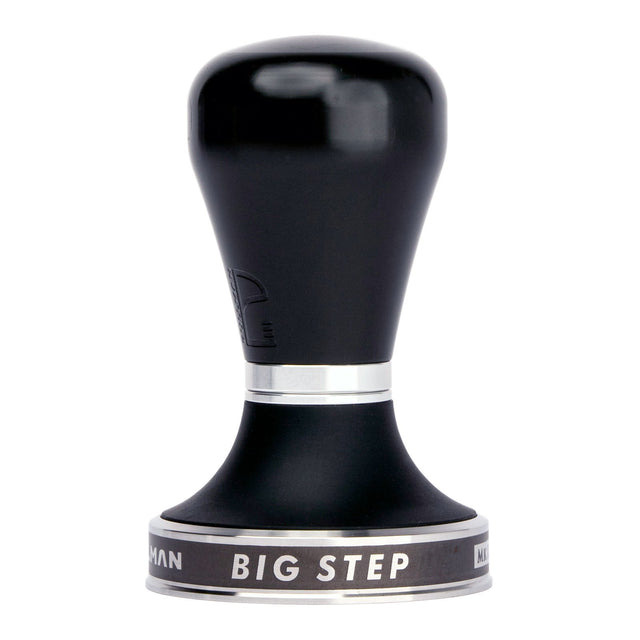 Pullman Espresso Accessories Big Step Tamper in black from Clive Coffee - knockout