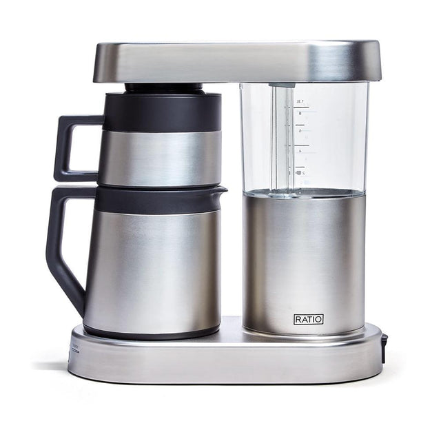 Ratio Six Coffee Maker in Stainless Steel, Clive Coffee - Knockout