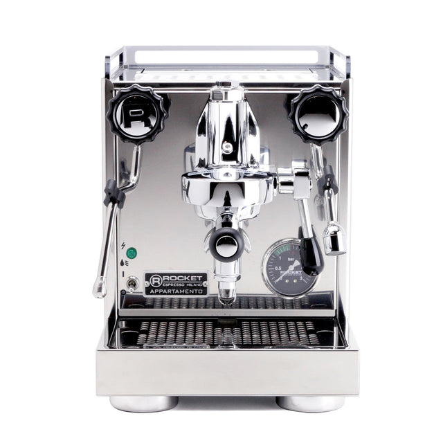 Rocket Appartamento Espresso Machine, front, Clive Coffee - Knockout