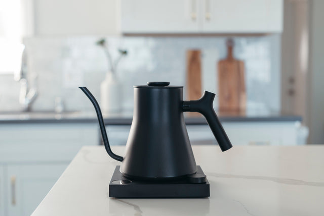 Fellow Stagg EKG Pro Electric Kettle, Matte Black from Clive Coffee - Lifestyle
