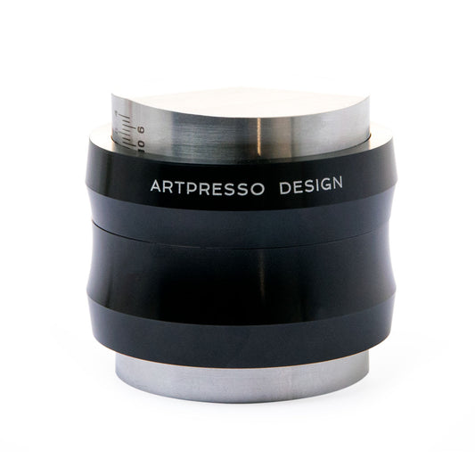 Artpresso Solo Barista Tool, distribution tool, black, from Clive Coffee, knockout