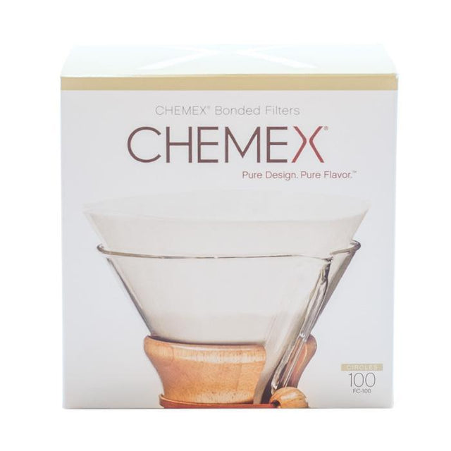 Chemex Pre-Folded Filters Round, Clive Coffee - Knockout