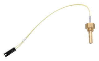 Temperature sensor with yellow lead and brass probe for Izzo Duetto boilers