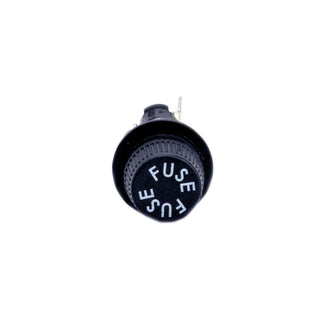La Spaziale S1 fuse housing with round FUSE labeled knob