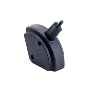 Black steam lever mounting piece for La Spaziale S1 with bolt