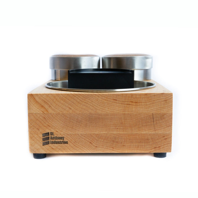 Saint Anthony Industries Bloc Tamp Station, Maple from Clive Coffee - knockout (Maple)