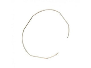 Stainless steel 58 mm filter spring for portafilters, coiled into a circular ring