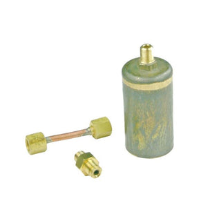 Pre infusion chamber with copper tube and brass fittings for espresso machines compatible with LUCCA A53 Mini and La Spaziale Mini Vivaldi II