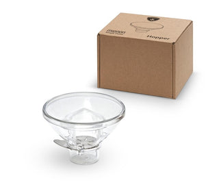 Eureka Mignon Single Dose Hopper with its cardboard box.